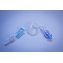 Coil IV extension set with needle free connector