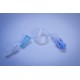 Coil IV extension set with needle free connector